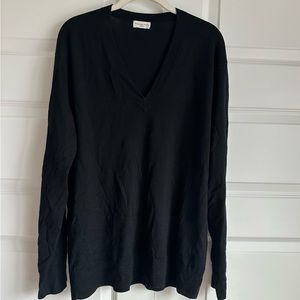 Dries Van Noten Men Merino Wool Sweater‎ with V-neck